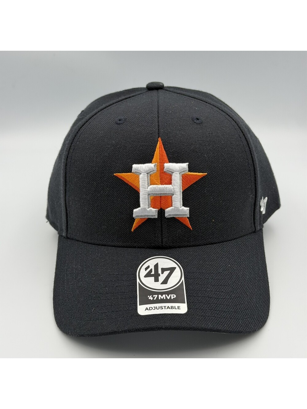 47 Brand Houston Astros MVP '47 STAR Adjustable Hat Cap MLB Black OSFA
